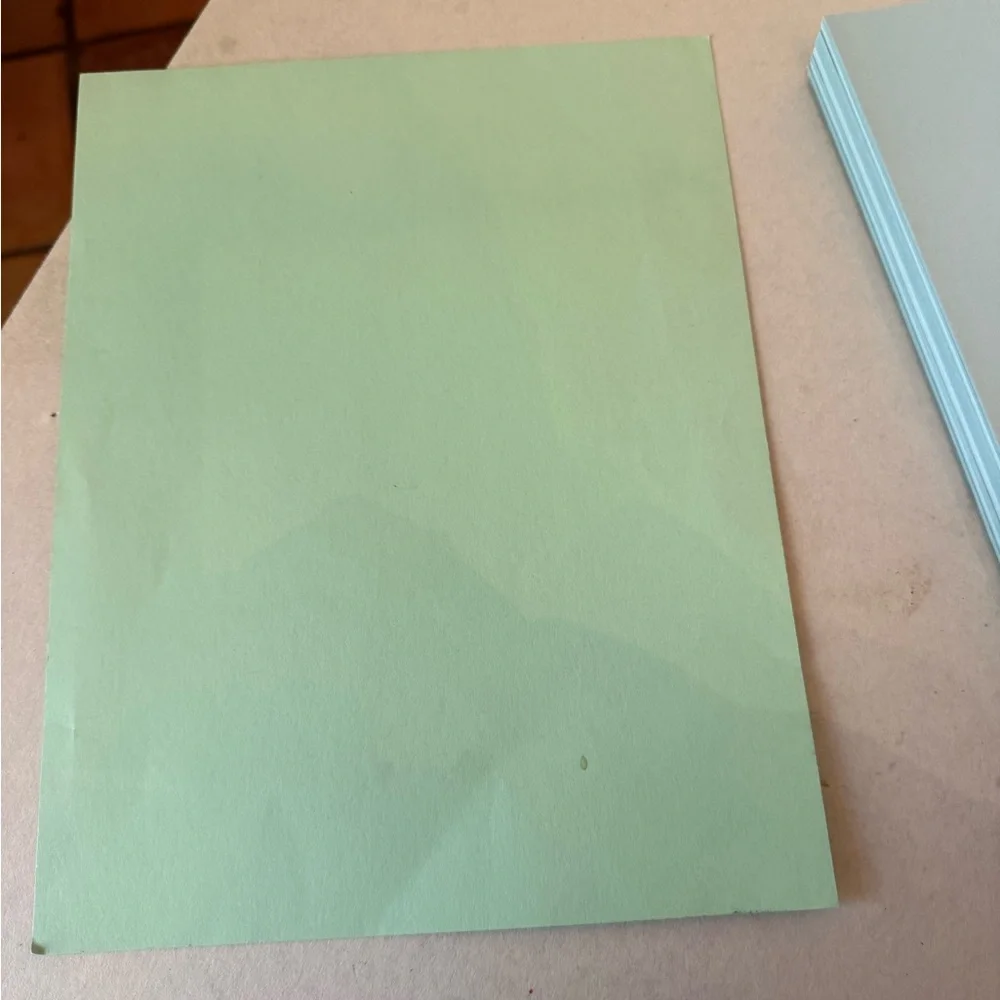 Multi color printer paper